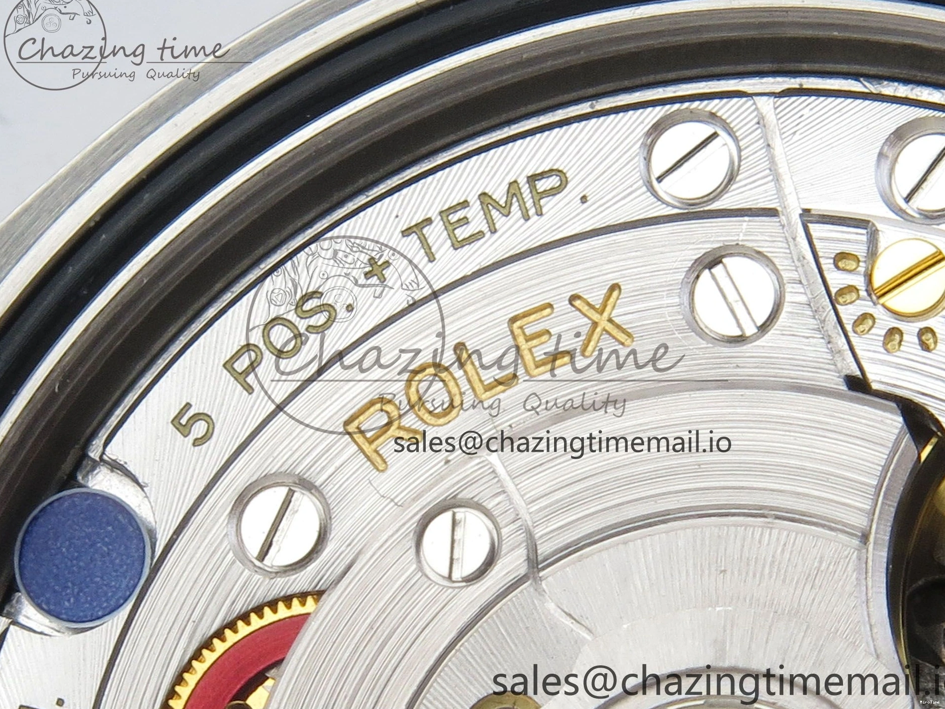 MiroTime 0426 FastDry DateJust 36 SS RG ARF 1:1 Best Edition 904L Steel White MOP Diamonds Dial on Oyster Bracelet SH 57